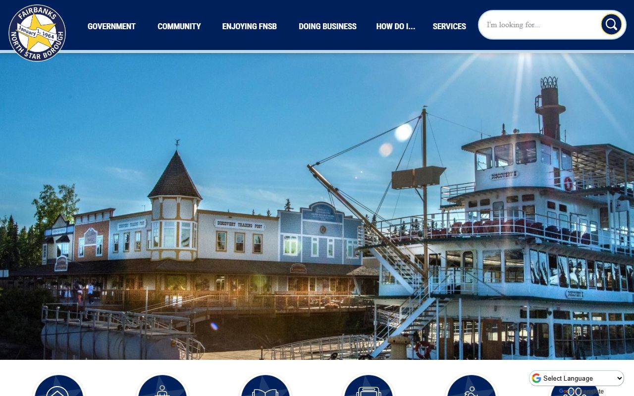 Fairbanks North Star Borough website for Badger deed records