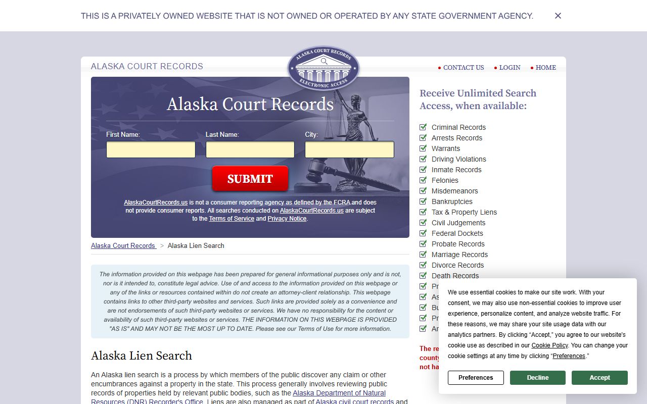 Juneau City and Borough deed records database