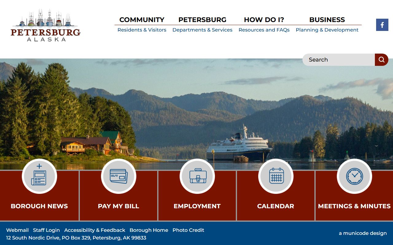 Petersburg Borough official website