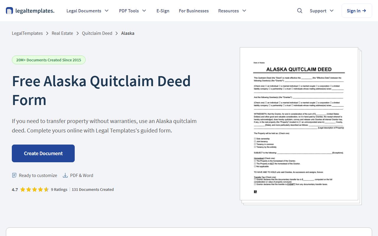 Alaska deed records Bureau of Indian Affairs Land Titles and Records Office